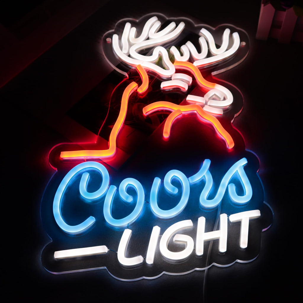 Coors LIGHT Neon Signs
