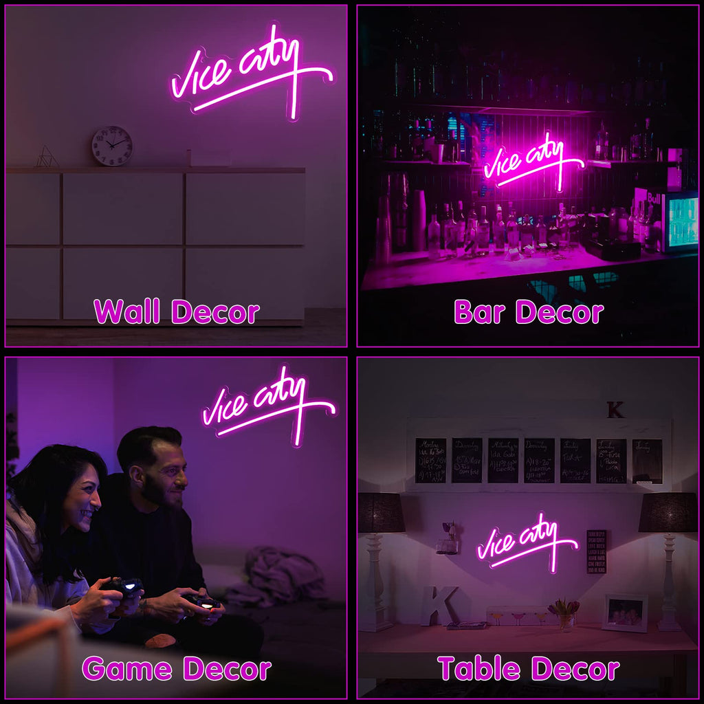 Vice City Neon Sign