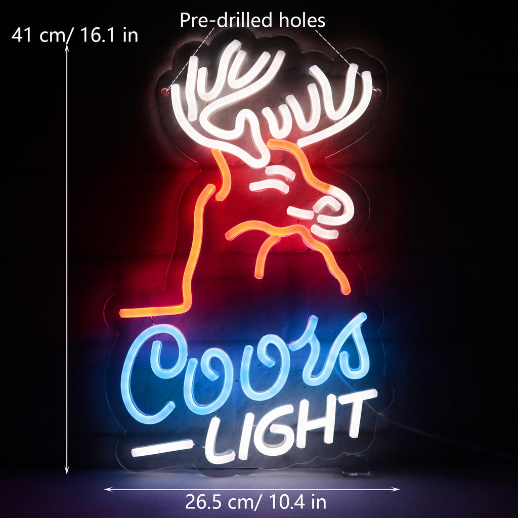 Coors LIGHT Neon Signs