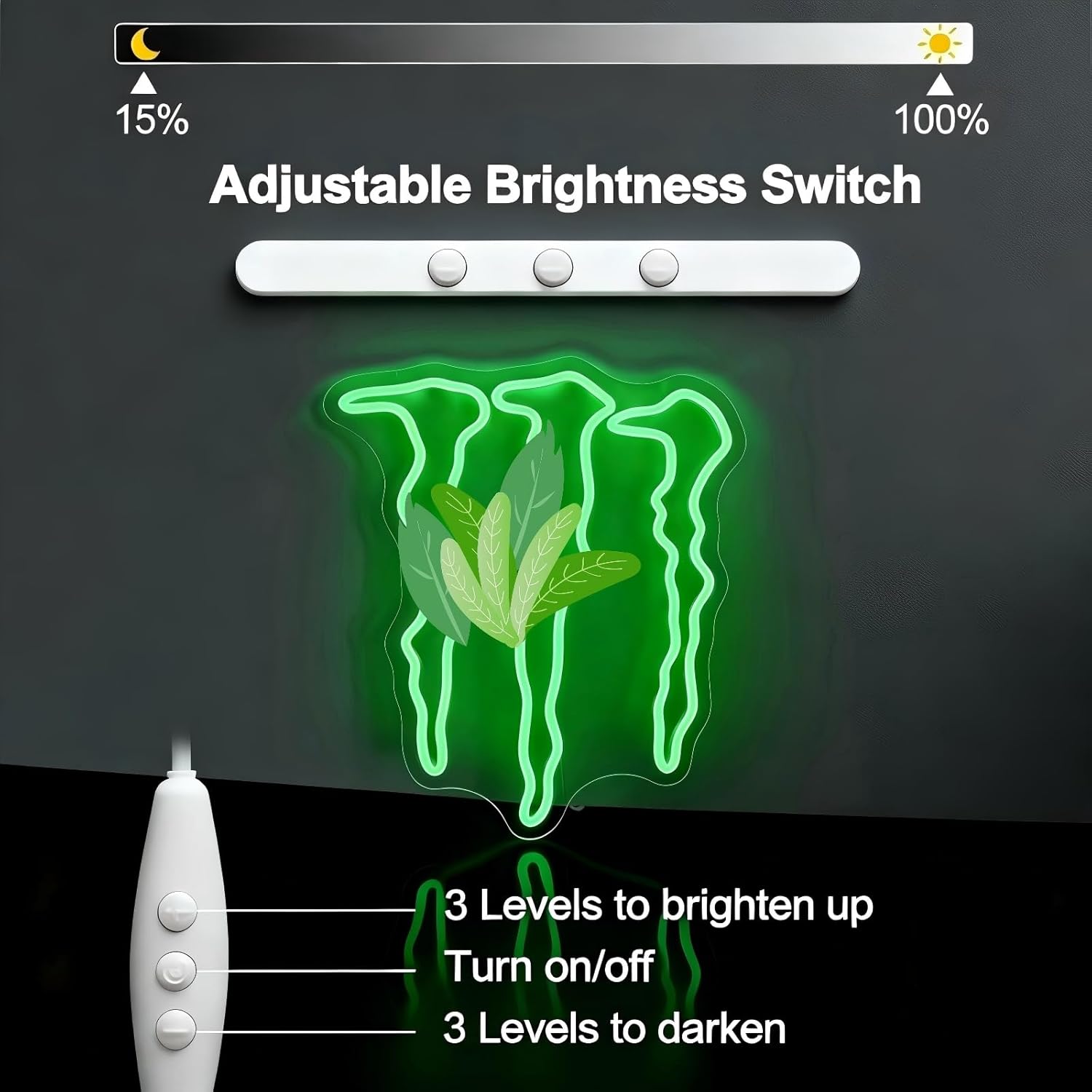 Green Energy Neon Sign