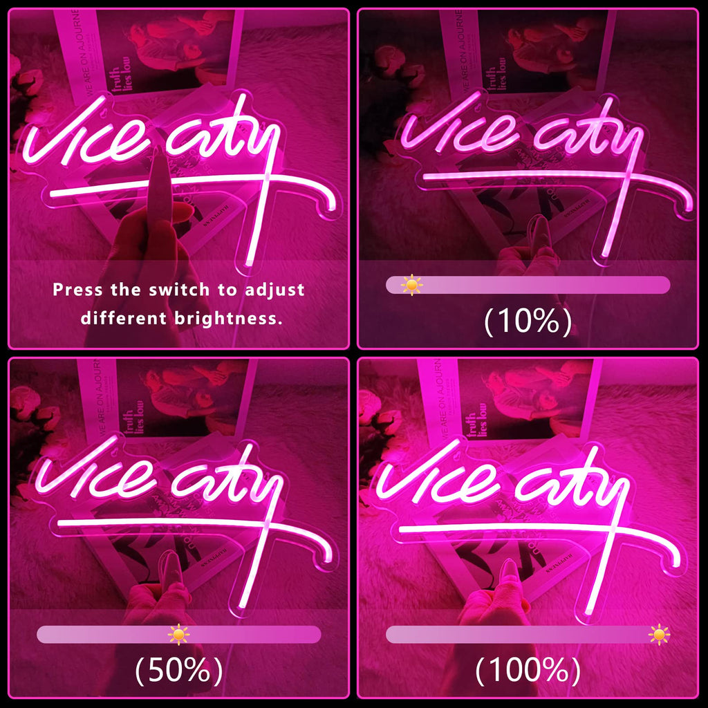 Vice City Neon Sign